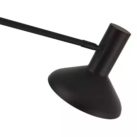 Lattiavalaisin loek svart - Golvarmaturer - 8711297049956 - 2