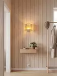 Abelone Seinävalaisin, Meripihka/Musta - Seinävalaisimet - 7041661283756 - 2