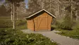 Timmerlada Rako S Gårdsförråd 6,3 m2 - Timmerlador - 41005026 - 1