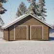 Hirsilato S25 Umpiseinä Hirsitalli 25m2 - Hirsiladot ja Pihaladot - 41005066 - 3