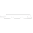 Timmerpanel 19x169x4200 3st/fp - Träpaneler - 6418227014436 - 5