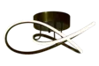 Roller Plafondi, Musta - Takarmaturer - 7041661285026 - 1