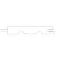 Dekorpanel STS 15x120x2980mm PP 5st - Träpaneler - 6418227011176 - 6