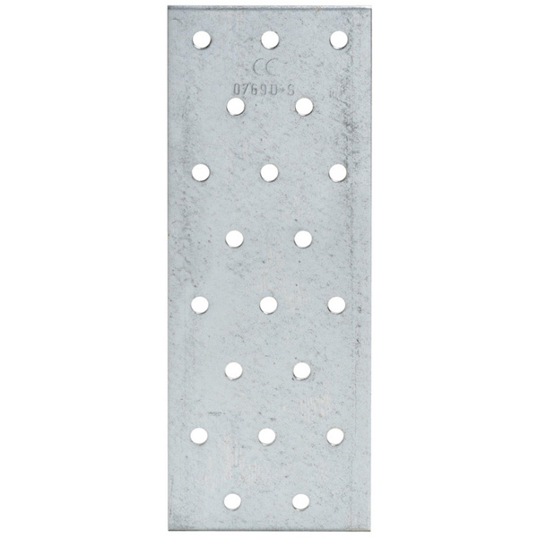 Rak Hålplatta Stålplatta 40x200x2mm - Spikningsplåtar - 6430018015156 - 1