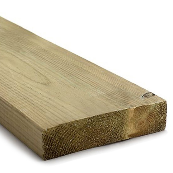 Trallvirke 28x120 Grön Impregnerad - Tryckimpregnerad och väderbeständigt trä - 90766 - 1