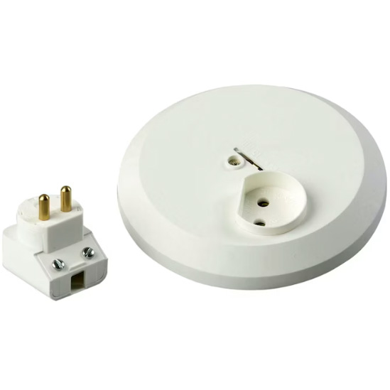 Valaisinpistorasia ABB Tavallinen AKK2P - Kopplingsdosor och lock - 300015276 - 1