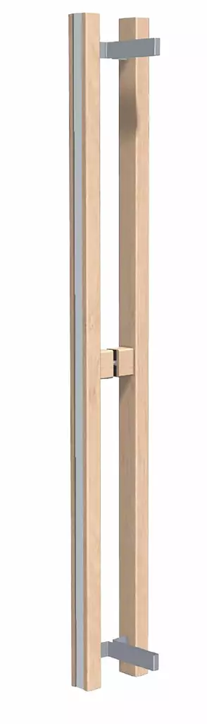 Harvia Glasdörr Vertikalt Handtag Al - Bastutillbehör, dörrhandtag - 6417659045506 - 1