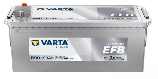 Batteri Varta 12V 190Ah 1050A - Bilbatterier och Fordonsbatterier - 4016987166246 - 1
