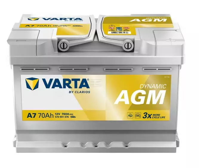 Batteri Varta 12V 70Ah 760A - Bilbatterier och Fordonsbatterier - 4016987167236 - 1