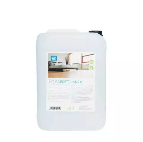 LVC Silkeslen blanka parkettlack 5L - Lackfärger - 6419931909056 - 1