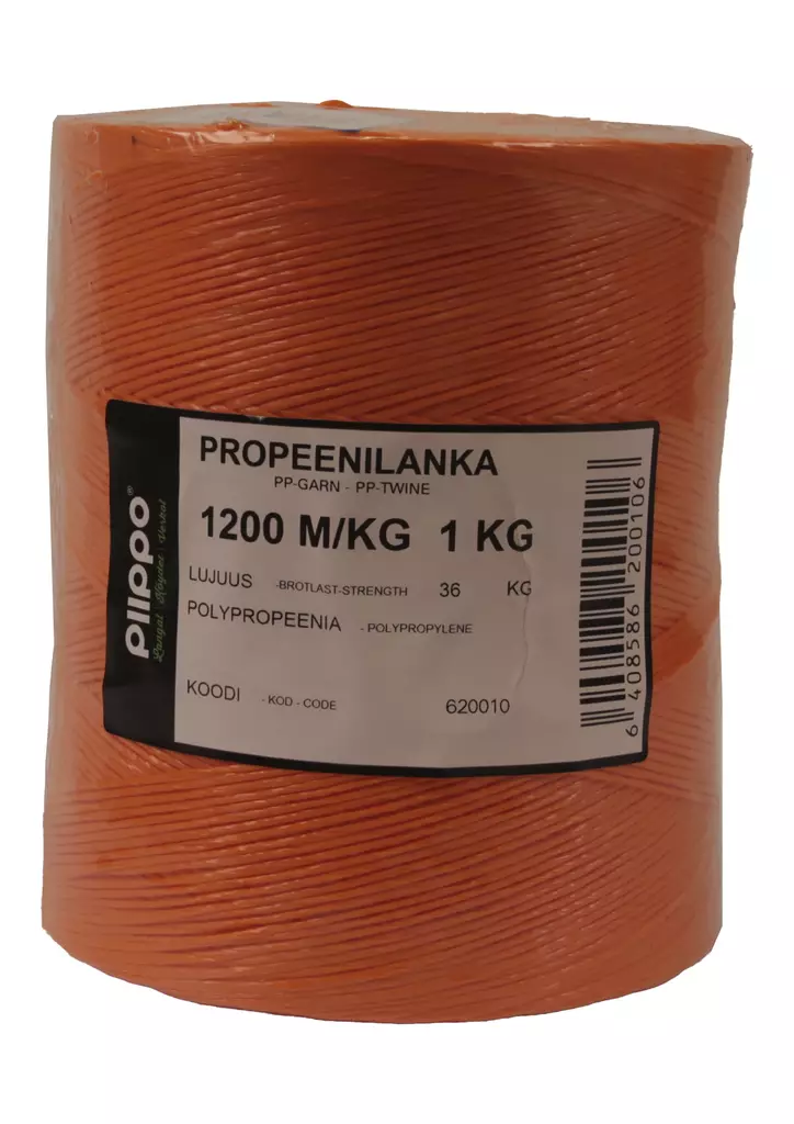Propentråd 1200 1 kg orange - Snören - 6408586200106 - 1