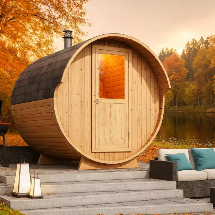 Tynnyrisauna Pyhä Mini - Tynnyrisaunat ja Hirsisaunat - 11025036 - 1