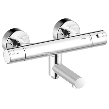 Damixa Core Badkarsblandare Med 3/4" Täckplattor - Badrumskranar och duschar - 5708516842347 - 1