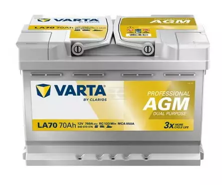 Batteri Varta 12V 70Ah 760A - Bilbatterier och Fordonsbatterier - 4016987166987 - 1