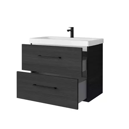 Kiba Tvättställsskåp Roma 60, Med Handfat - Badrumsmöbler - 6429810290267 - 2