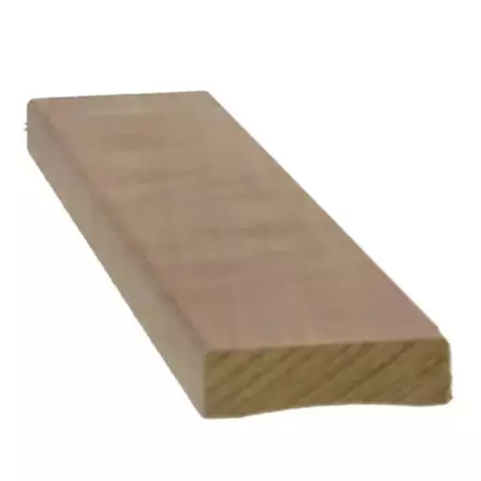 Täcklist Värmebehandlad Asp 12x42x2400mm - Bastulister - 6418227006677 - 1
