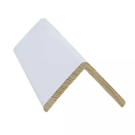 Reunalista50x50/45x3300 Valkoinen - Reunalistat - 6418227010537 - 1