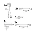 Markarmatur Steplight Garden Kit - Övriga utomhusarmaturer - 7392971133157 - 3