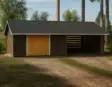 Autotalli AT30KL Hirsitalli Pari-Ovella - Hirsitallit ja Venevajat - 41005370007 - 2