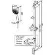 Damixa Core Flex Suihkusetti - Suihkut ja Termostaatit - 5708516838517 - 2