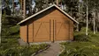 Hirsilato Suora XL Pihavarasto 20m2 - Hirsiladot ja Pihaladot - 41005067 - 1