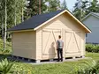 Hirsilato Suora XL Pihavarasto 20m2 - Hirsiladot ja Pihaladot - 41005067 - 1
