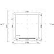 Hirsilato U6 Umpiseinä Pihavarasto 6,2m2 - Hirsiladot ja Pihaladot - 41005027 - 4