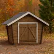 Hirsilato U6 Umpiseinä Pihavarasto 6,2m2 - Hirsiladot ja Pihaladot - 41005027 - 1