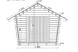 Hirsilato Umpi S Pihavarasto 6,2m2 - Hirsiladot ja Pihaladot - 41005027 - 4