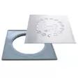 Golvrensbrunnslock Design 197x197mm - Golvbrunns lock - 6430042838097 - 1