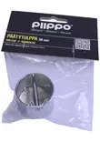 Ändplugg Ø 36 mm förkromad - Räckeslinor och tillbehör - 6408586890567 - 3