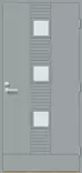 Ytterdörr Ossi Grå, Lågenergi - Ytterdörrar - 110161037 - 1