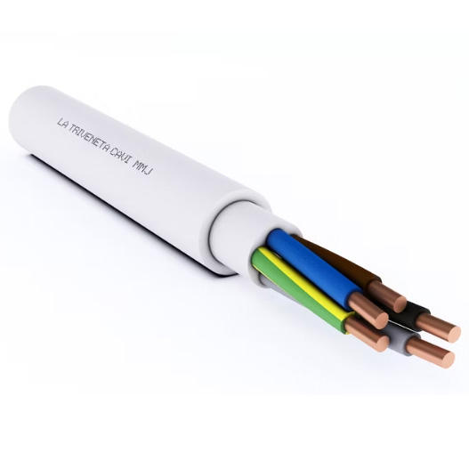 Installationskabel MMJ 5x2,5 S R50 Eca Opal - Elledningar och -kablar - 6438056279417 - 1