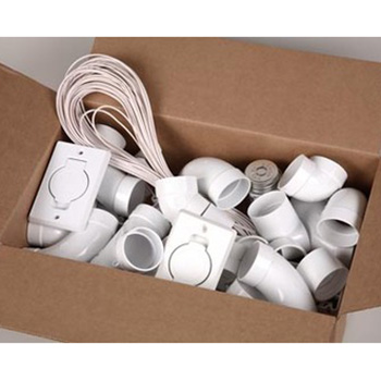 Asennussarja Beam LK-250 Kaksi Imurasiaa - Keskuspölynimurit ja Tarvikkeet - 6415869071117 - 1