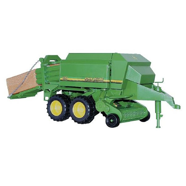 Bruder, Balpress, John Deere 690 - Leksakstraktorer och Tillbehör - U02017 - 1