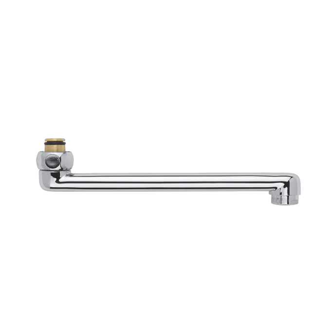Damixa D-Juoksuputki 200mm G3/4 Kromi - Hanatarvikkeet - 5708516337157 - 1