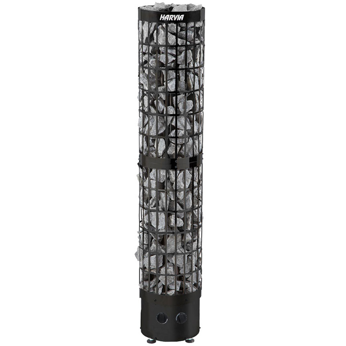 Harvia Cilindro PC66 Black Steel 6,6kW - Elaggregat - 6417659026437 - 1