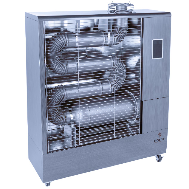 Infrapunalämmitin Hottia DIR-1300 14kW - Polttoainekäyttöiset Lämmittimet - 6438014260747 - 1