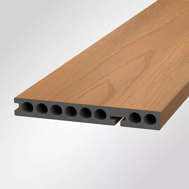 Startbräda Terrasskomposit Brun - Kompositbrädor - 4742024373147 - 1