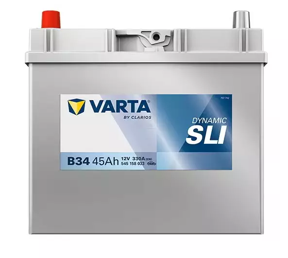Batteri Varta 12V 45Ah 330A - Bilbatterier och Fordonsbatterier - 4016987167557 - 1