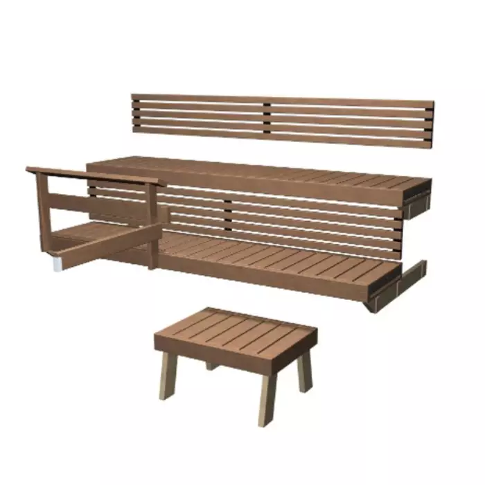Lavpaket Formula Värmeb. Asp 2200mm - Bastulavspaket - 6417659017787 - 1