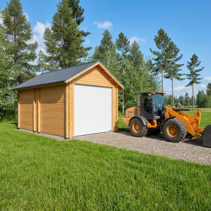Traktorgarage AT30T, 29m2, Garava garage - Timmergarage - 4100527 - 1