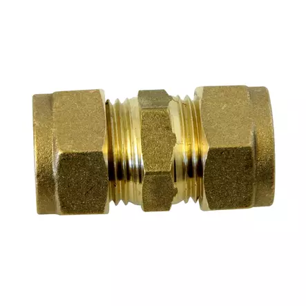 Puserrusväliliitin 10mm Opal - Mässingskopplingar, raka - 6413820150048 - 12