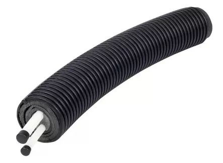 Isolerad tappvattenledning 40+22/160 PN10 - Isolerade Tappvattenrör - 6430050411138 - 1