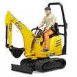 Bruder JCB Leksaksgrävmaskin och Förare - Övriga Leksaksarbetsmaskiner och Tillbehör - 4001702620028 - 2