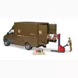 Bruder Mercedes Benz Sprinter Ups - Leksaksbilar och Tillbehör - 8719732951338 - 4