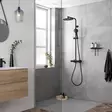 Duschpaket Damixa Silhouet Matt Black - Duschar och Termostater - 5708516824978 - 3