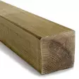 Kestopuu 100x100 ST Painekyllästetty - Painekyllästetty ja Kestopuu - 300003548 - 1