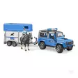 Poliisiauto Ja Hevoskuljetus Land Rover - Leluautot ja Tarvikkeet - U02588 - 2