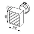 Bastulampa Galler Tall AVH11.2 - Gallerbelysning - 113438 - 2